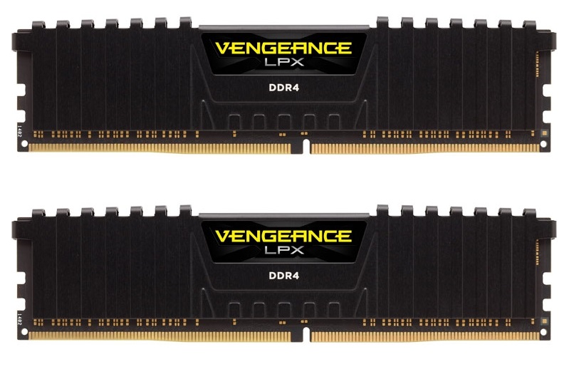 Memria RAM Corsair Vengeance LPX 64GB (2x32GB) DDR4-3200MHz CL16 Preta 1